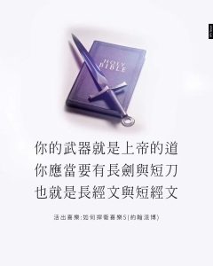 抵挡仇敌:穿戴神所赐的军装（弗6）